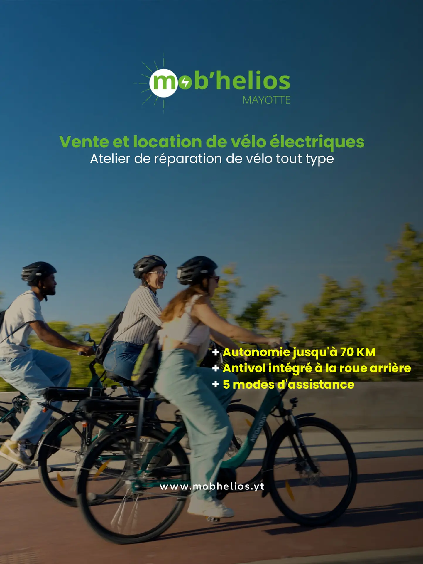 Création d’une Vidéo Publicitaire pour Mob’Helios à Mayotte